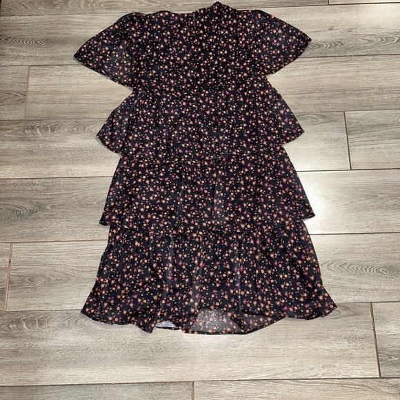 NWT Alitsa Floral Ruffle Dress - Picture 2 of 4